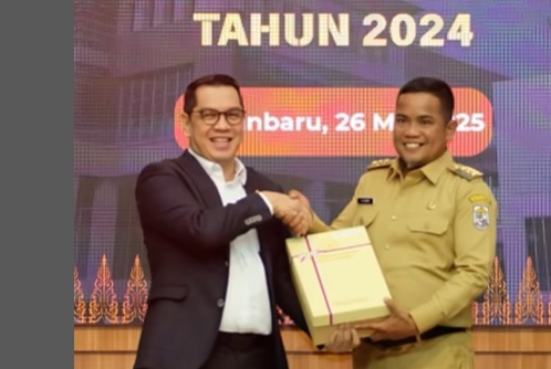 Hasil Audit LHP 2024, Pemkab Pelalawan Terima Opini WTP