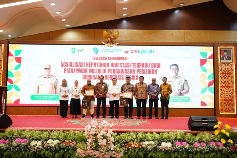 10 Perusahaan di Riau Mulai Gunakan Rekening Bank Daerah