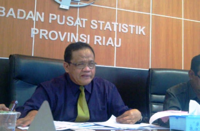 BPS: Ekonomi Riau Tumbuh 4,68 Persen