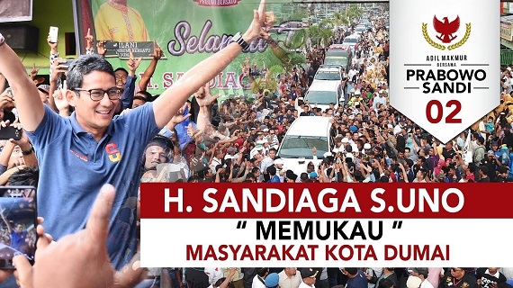 Prabowo-Sandi Menang 28.000 Suara di Kota Dumai, Demokrat Pimpin Perolehan Legislatif Terbanyak di DPRD
