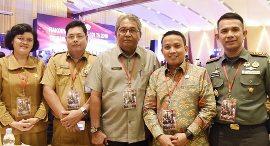 Asisten 1 Sekda Inhil Ikuti Rakornas TMMD ke 101 di Jakarta