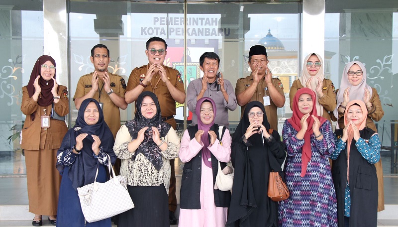 UMKM Forum Pekanbaru Kota Bertuah Audiensi ke Dinas Ketahanan Pangan