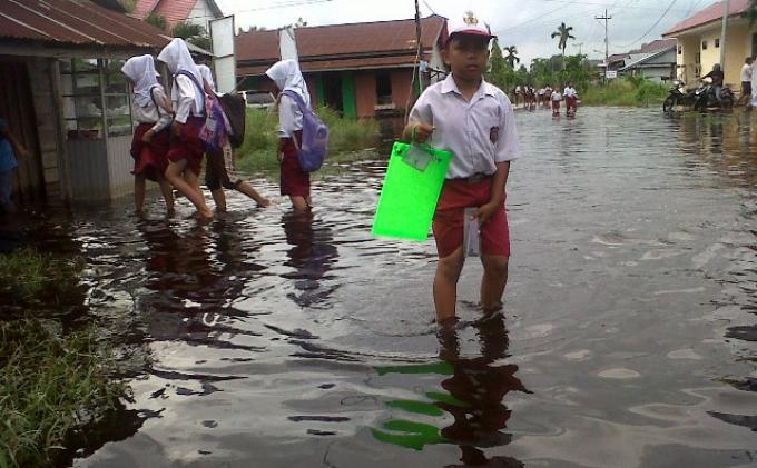 Banjir, Sekolah Tidak Boleh Libur