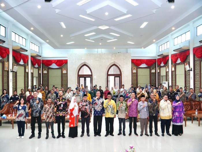 Asisten II Buka Sosialisasi dan Pencanangan DesaCantik  Kampar  2024