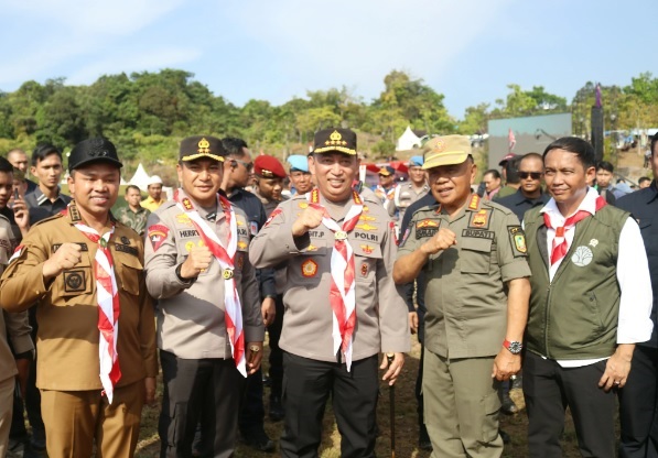 Bupati Asmar Ikuti Pembukaan Jambore Karhutla 2025