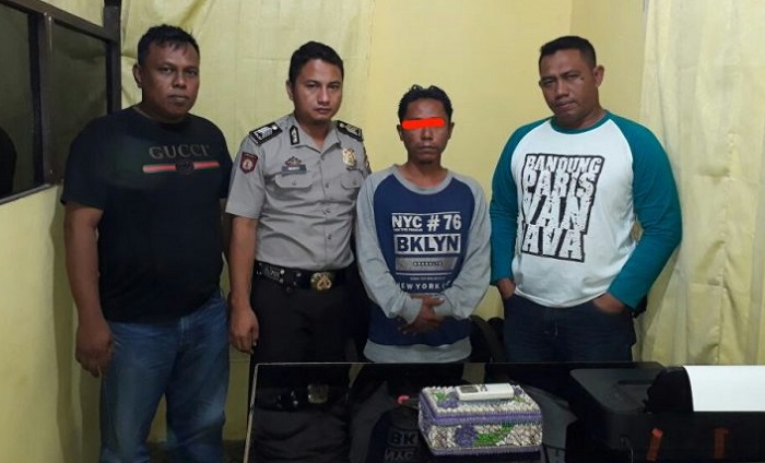 BIADAB...Ditangkap Polisi, Pria di Salo-Kampar Ini Sudah 4 Kali Cabuli 4 Anak Tirinya
