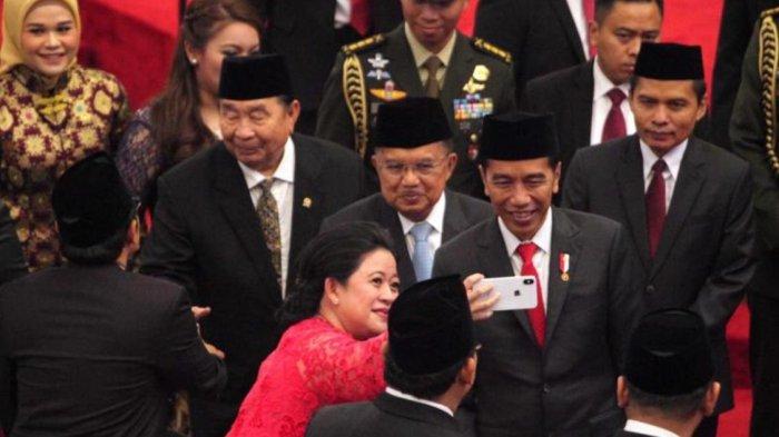 Disaksikan Megawati, Puan Maharani Sah Jadi Ketua DPR RI Wanita Pertama