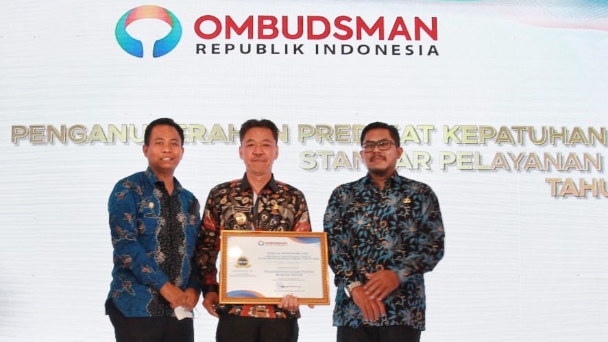Rohil Juara 3 Se Indonesia Dalam Standar Pelayanan Publik Tahun 2021