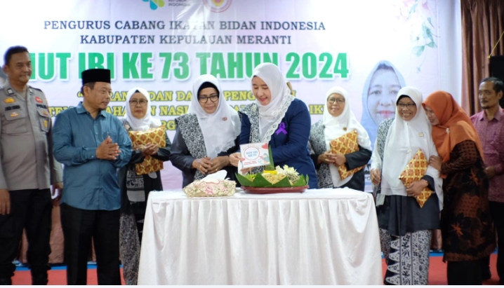 HUT IBI ke-73, Pemkab Meranti Ucapkan Terima Kasih untuk Para Bidan