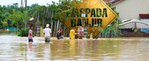 Lima Desa di Dua Kecamatan di Rokan Hulu Direndam Banjir, 327 KK Terdampak, BPBD Instruksikan Waspada