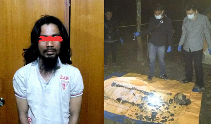 KEJI...Hanya karena Sakit Hati, Baja Tule Laia Bunuh Iwan Halawa, Jasadnya Dibakar, Tulang Belulangnya Dikubur di Kebun Karet