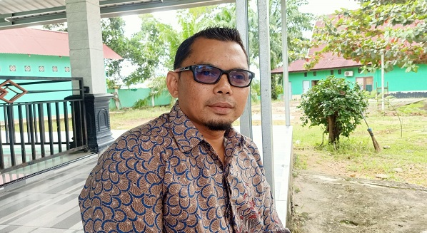 Pekerjaan Pemeliharaan Kantor Kemenag Rohul Tahun 2022 Dimulai