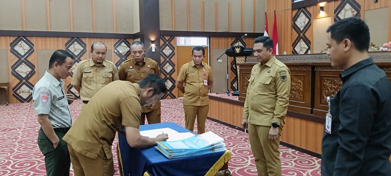 Pj Sekda Pimpin Sertijab Pejabat Eselon III dan IV, Tugas Besar Sudah Menanti...