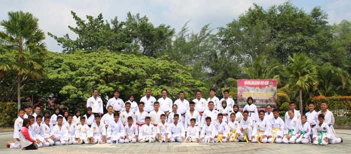 Jelang Porprov X Riau, Forki Inhil Gelar Latihan Bersama Seluruh Perguruan  