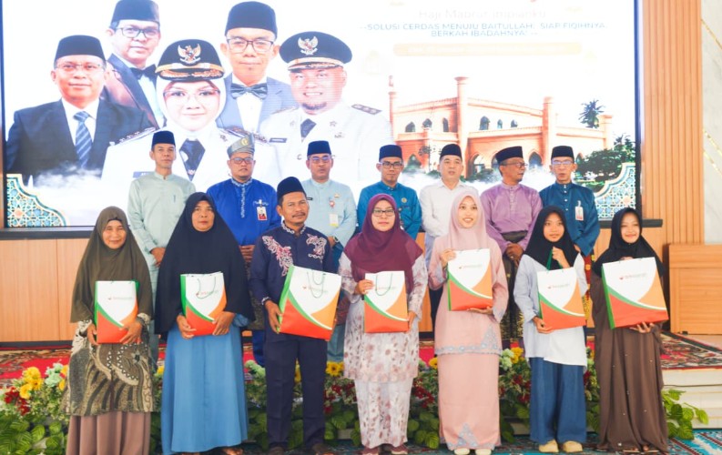Sambut HUT ke-27 Siak, BRK Syariah Gelar Safari Haji, Realisasi Porsi Haji Capai 614
