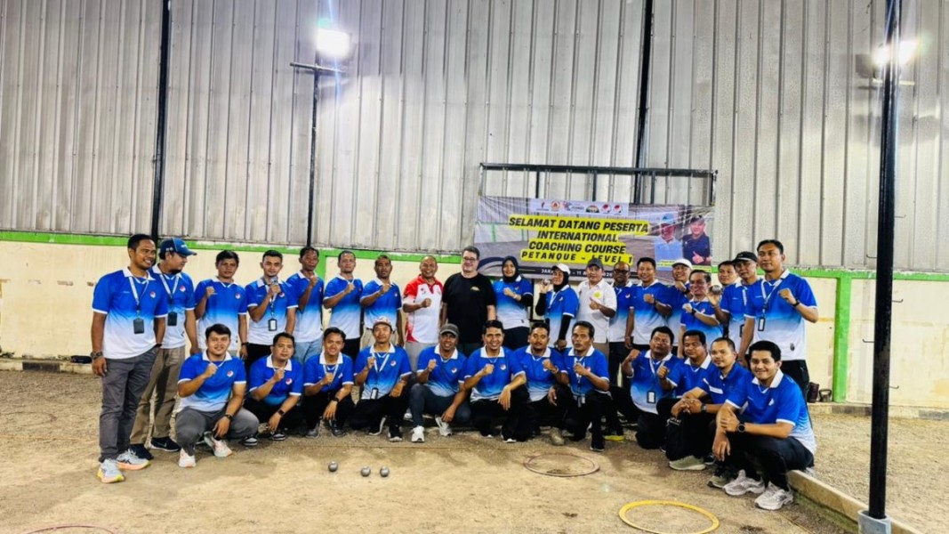 Dosen dan Tendik UIR, Sukses Raih Lisensi Pelatih Internasional Cabang Olahraga Petanque
