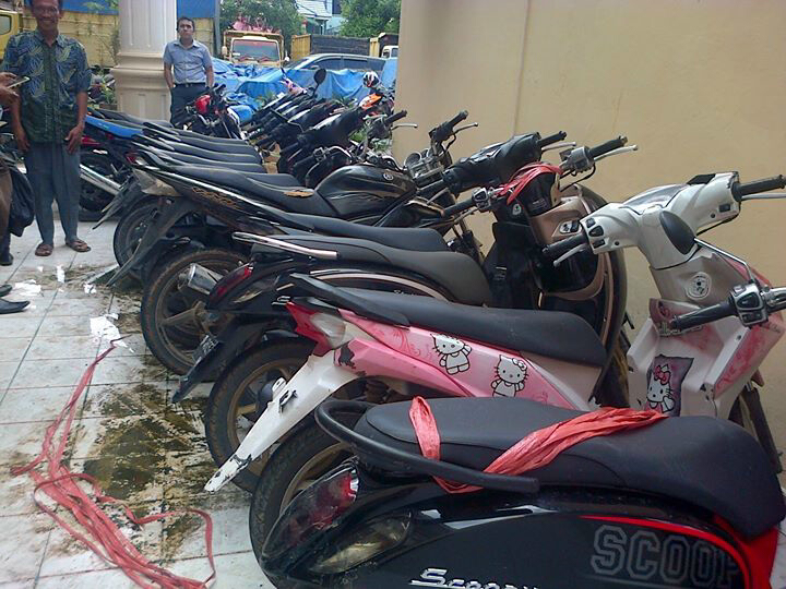Dua Curanmor dan 14 Sepeda Motor Diamankan Polres Rohul