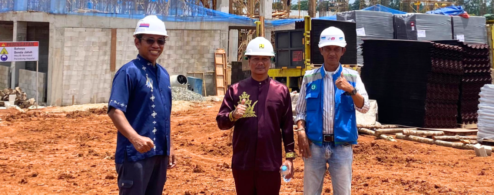 Wabup Muklisin Tinjau Pembangunan Sekolah Rakyat, Pastikan Rampung Tepat Waktu dan Berkualitas