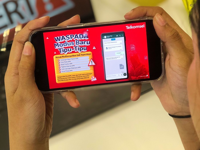Akses Data Pribadi Rawan Dicuri, Telkomsel Imbau Pelanggan Waspada Kejahatan Modus Permintaan Unduh File  APK Fiktif
