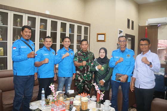 PWI dan Kodim Pekanbaru Siap Kolaborasi Wujudkan Ketahanan Pangan