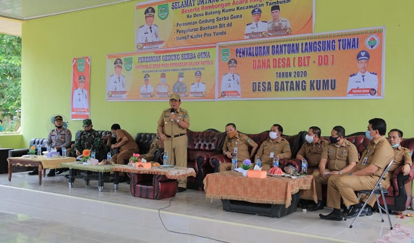 Bertemu Bupati, Masyarakat Batang Kumu Minta Defenitifkan Dua Desa Persiapan