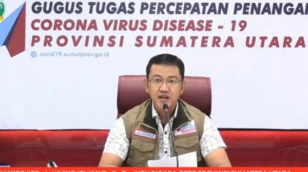 Rekor Baru, Sehari 241 Kasus Positif Covid-19 di Sumatera Utara