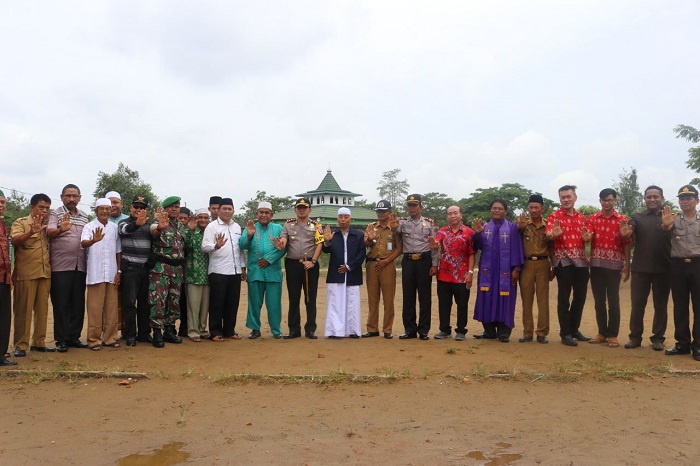Kapolres Inhil Deklarasikan Anti Hoaks di Pondok Pesantren  Daarul Rahman