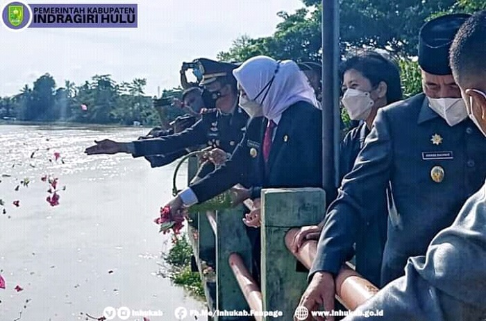 Bupati Rezita Peringati Hari Sejarah 5 Januari Di Kota Rengat