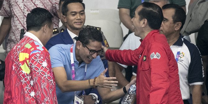 Jokowi Beri Sinyal Dukungan di Pilpres 2024, Sandiaga: Masih Terlalu Jauh, Saya Lagi Urus OK OCE