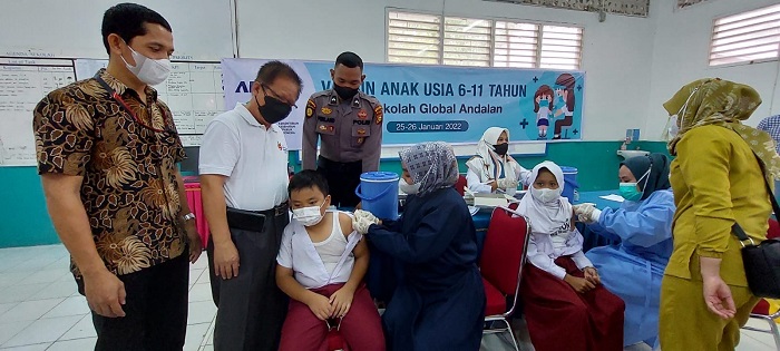 Kolaborasi RAPP dengan Polres Pelalawan Gelar Vaksinasi