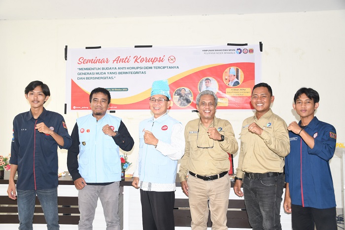 Perkuat Pendidikan Anti Korupsi, Polbeng Jalin Kerjasama Dengan FORPAK RIAU