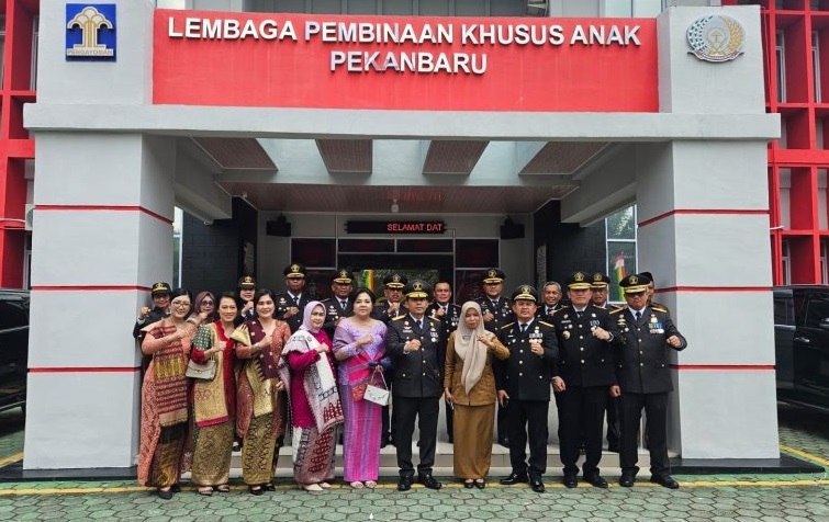 Dispusip Pekanbaru dan Lembaga Pembinaan  Anak  Dirikan Perpustakaan Pancasila Bagi Warga Binaan