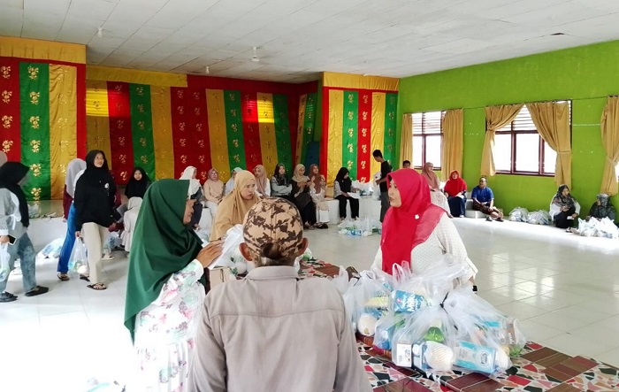 Walau Libur Sekolah, Siswa MAN 1 Dumai Terima Makan Bergizi Gratis