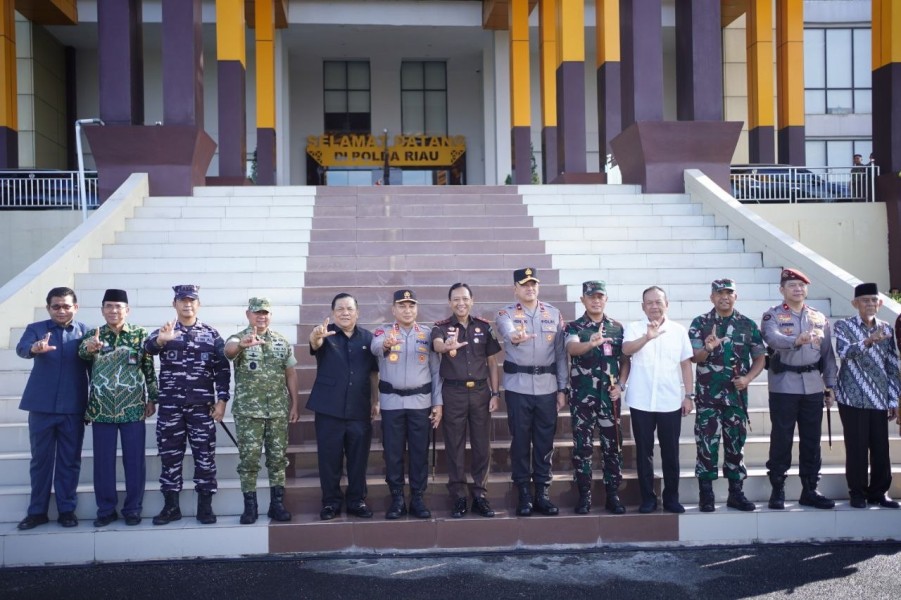 Plt Gubri Tegaskan Sinergi Pemprov dan Polda Jaga Keamanan Riau