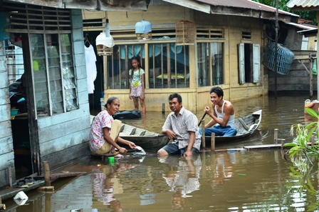 Musim Hujan, Warga Pekanbaru Diimbau Waspada Banjir