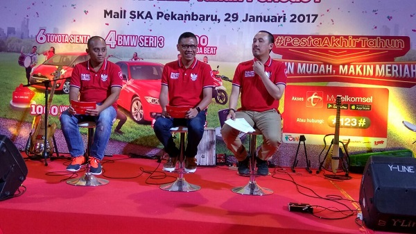 Tak Cuma Dapat Mobil, Pelanggan Telkomsel di Riau Juga Dapat Motor, Emas dan Ponsel, Wahhh...