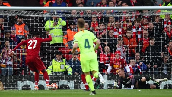 Liverpool 'Habisi' Barcelona 4-0