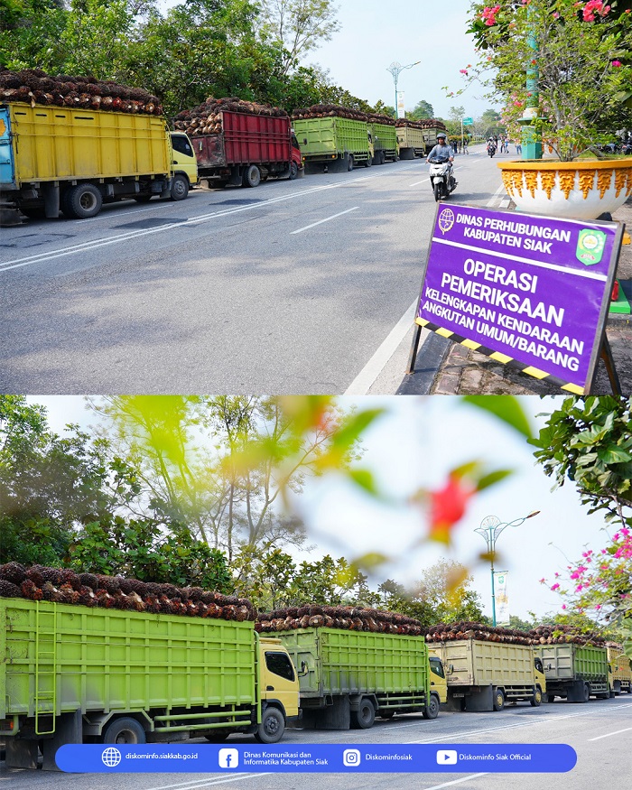 Dishub Siak Lakukan Penindakan Terhadap Truk ODOL
