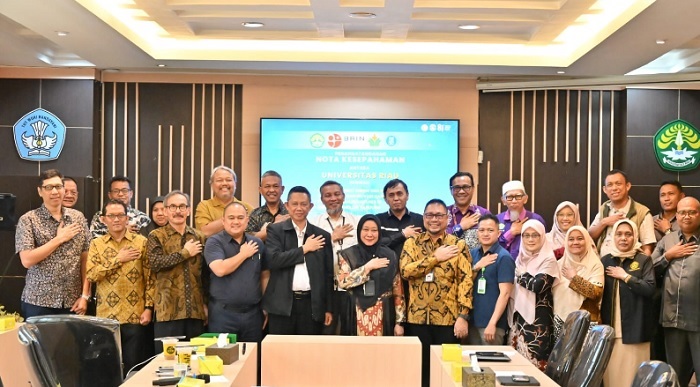 Unri Perkuat Kolaborasi Riset dan Inovasi Bersama BRIN, PTPN IV, dan ITB