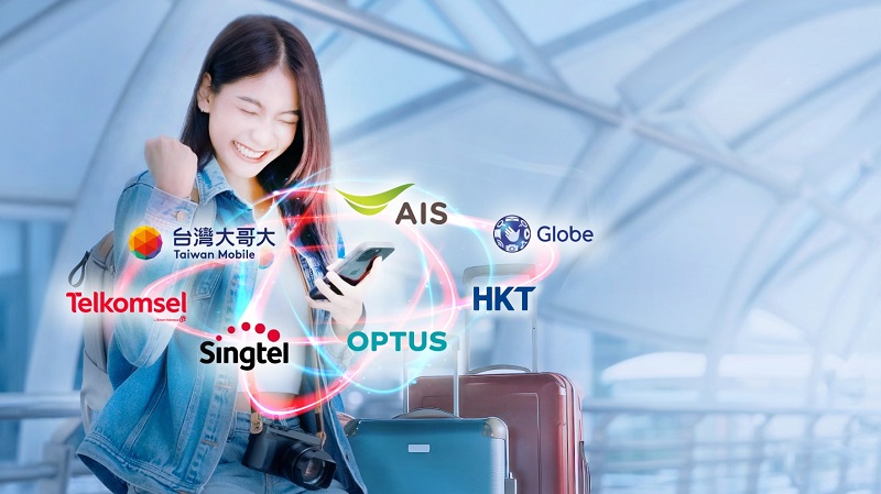 Singtel, AIS, Globe, HKT, Optus, Taiwan Mobile, dan Telkomsel Bekerja Sama Luncurkan Program Hadiah Telekomunikasi Lintas Batas Pertama di Dunia