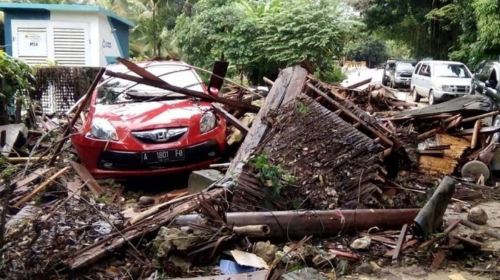INNALILLAHI... Sudah 168 Orang Meninggal Korban Tsunami Selat Sunda, 745 Terluka, 30 Hilang