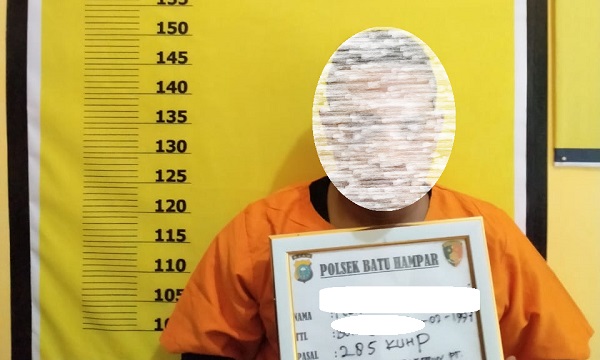 Satreskrim Polsek Batu Hampar Tangkap Pemuda Diduga Pelaku Perkosaan