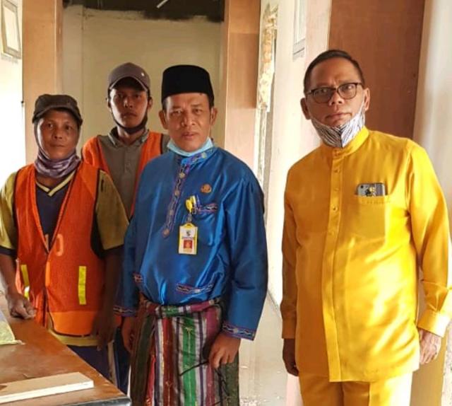 Realisasi Baru Sekitar 0,26 Persen, untuk Kali Kedua Rehab Gedung DPRD Pelalawan Mangkrak