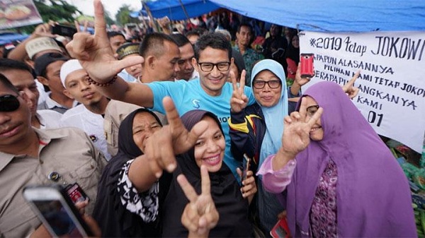 Pemasang Poster Tolak Sandiaga di Pasar Kotapinang Mengaku Dibayar Seseorang