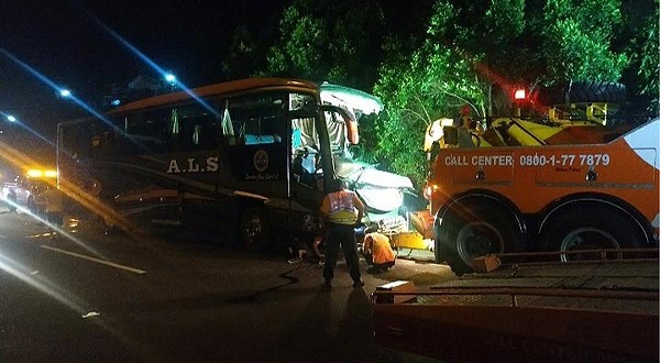 Tabrakan Maut Bus ALS dari Medan  dan Truk Kontainer, Ini Nama Korban Tewas dan Luka-luka