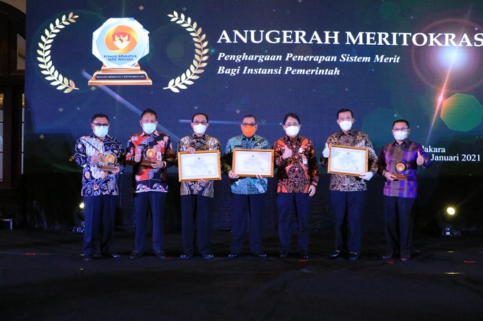 54 Instansi Pemerintah Dapat Penghargaan Sistem Merit dari KASN