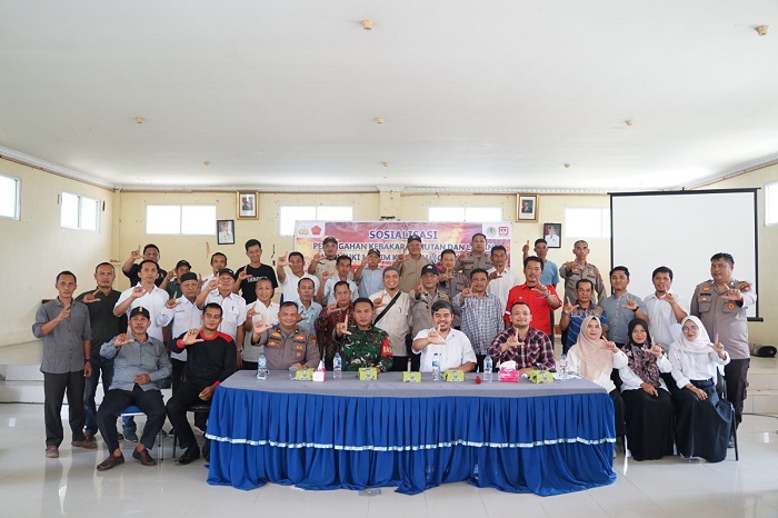 Cegah Karhutla, PT RPI Gandeng Forkopimca Peranap Edukasi Masyarakat