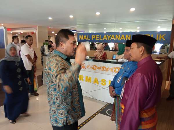 Wali Kota Malaka Apresiasi Layanan MPP Pekanbaru