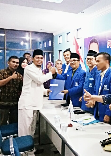 Khairuddin Al-Young Riau Resmi Daftar Bakal Cawagubri 2018