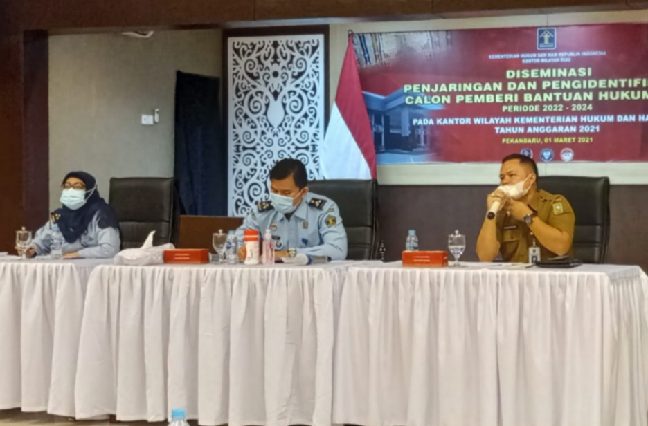 Pemprov Riau Beri Bantuan Hukum Bagi Warga Kurang Mampu